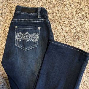 Rock&Roll Cowgirl Mid Rise Bootcut Jean